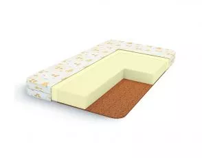 Детский беспружинный матрас Lonax Baby ППУ 10-Cocos